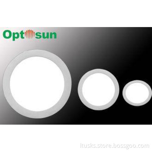 Aluminum Round 10Watt Cool White 180x15mm LED Flat Panel Li